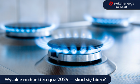 Wysokie rachunki za gaz 2024 – skąd się biorą?