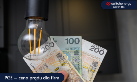 PGE – cena prądu dla firm